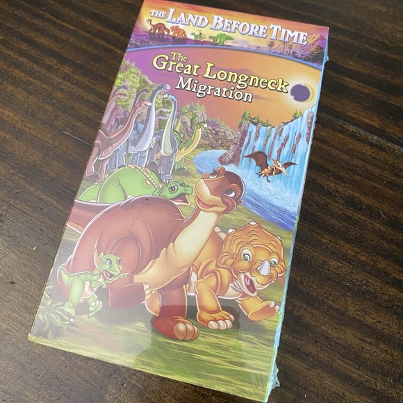 Media | The Land Before Time The Great Longneck Migration Volume X Vhs ...